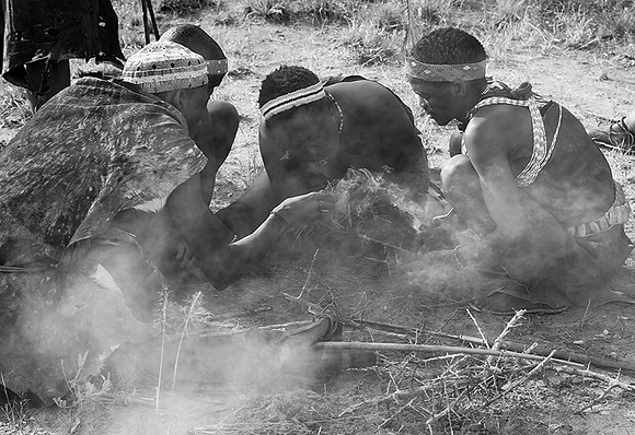 Bushmen junxwazy - Makgadikgadi