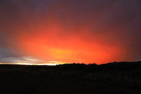Sunset at Tiger Canyon - Karoo