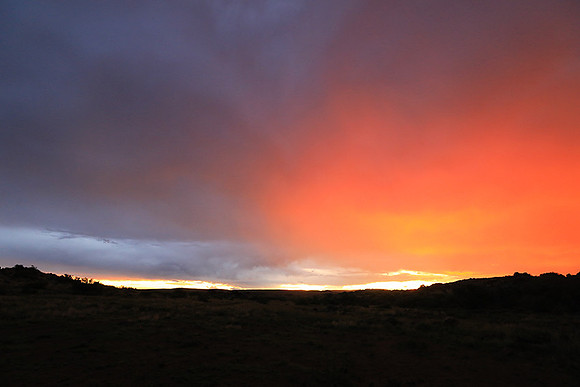 Sunset at Tiger Canyon - Karoo