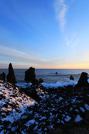 Sunset near Keflavik