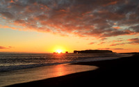 Sunset at Reynisfjara