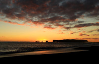 Sunset at Reynisfjara