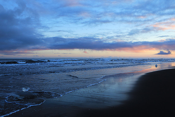 Sunset - Jokulsarlon glacial lagoon