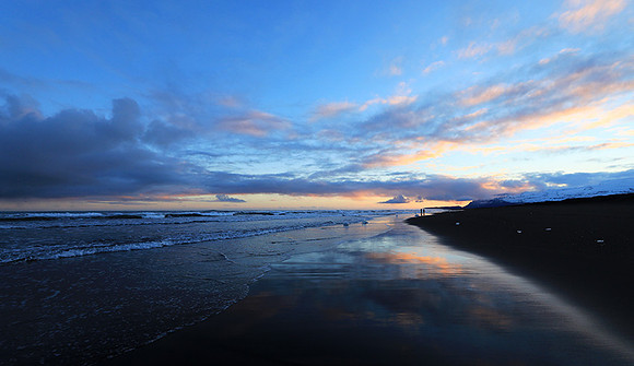 Sunset -Jokulsarlon glacial_lagoon