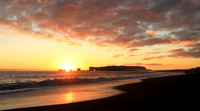 Sunset at Reynisfjara