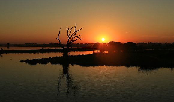Sunset - Amarapura