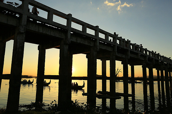 Sunset - Amarapura