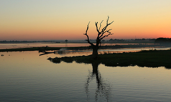 Sunset - Amarapura