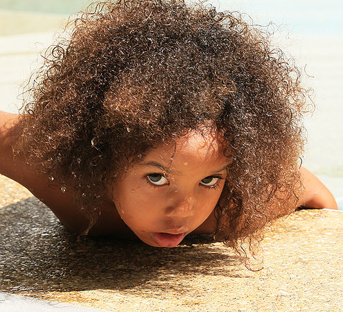 My friend's little daughter