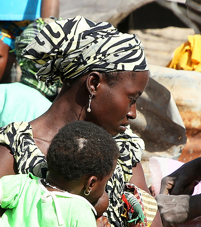 At a bush market