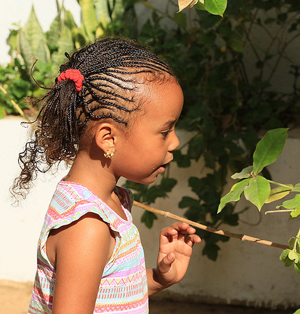 My friend's little daughter