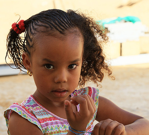 My friend's little daughter