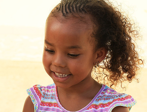 My friend's little daughter