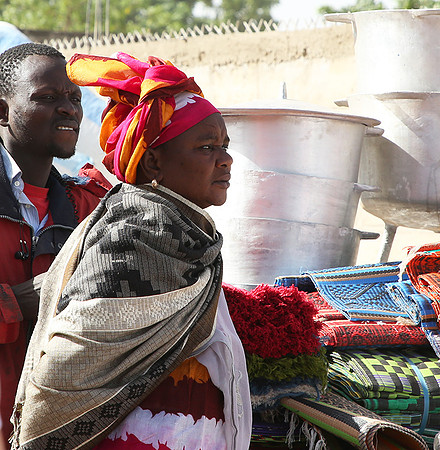 At a bush market