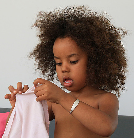 Little girl, daughter of a friend of mine