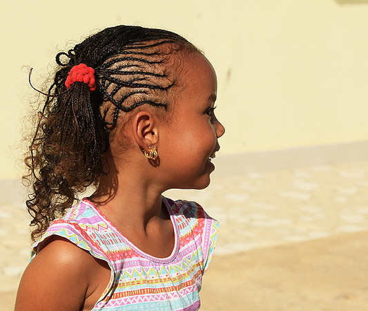 My friend's little daughter