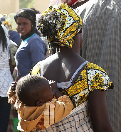 At a bush market