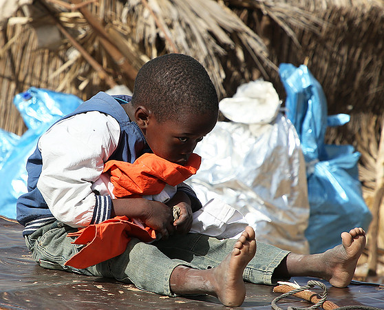 At a bush market