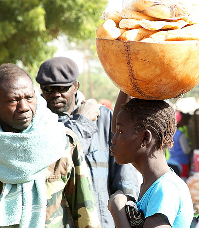 At a bush market