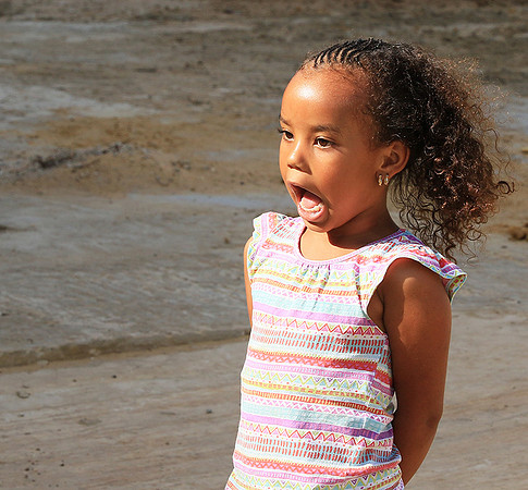 My friend's little daughter