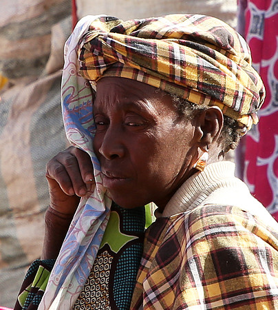 At a bush market