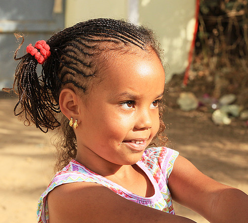 My friend's little daughter