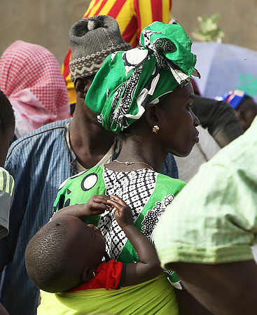 At a bush market