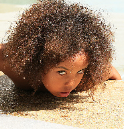 My friend's little daughter