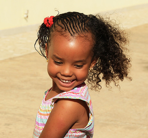 My friend's little daughter