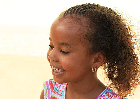 My friend's little daughter