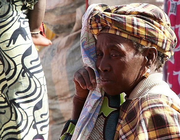 At a bush market