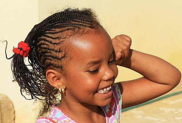 My friend's little daughter