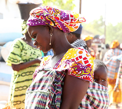 At a bush market