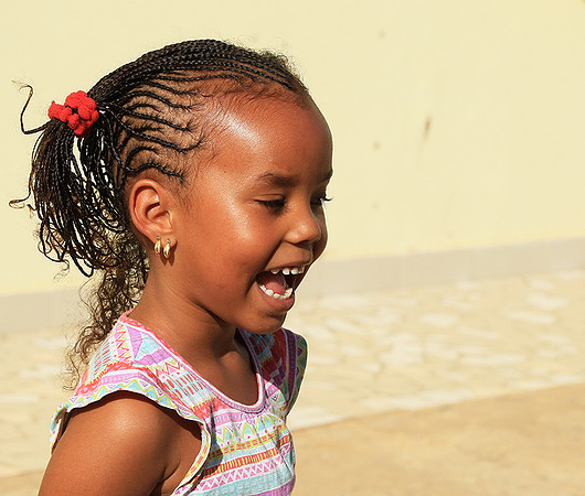 My friend's little daughter