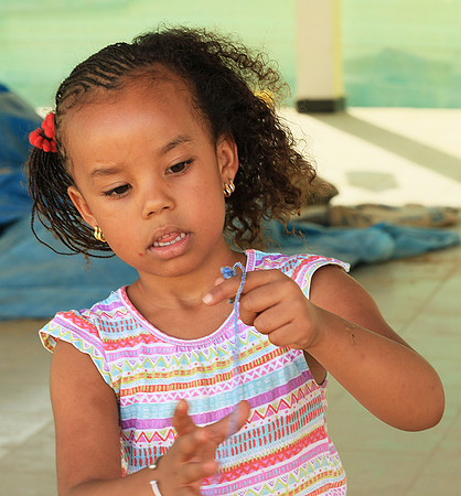 My friend's little daughter
