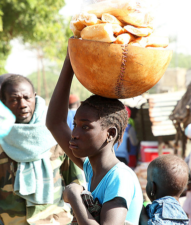 At a bush market