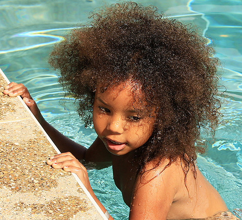 My friend's little daughter