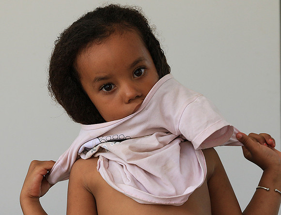 Little girl, daughter of a friend of mine