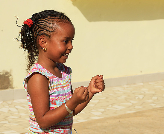 My friend's little daughter