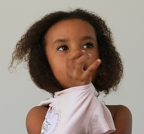 Little girl, daughter of a friend of mine