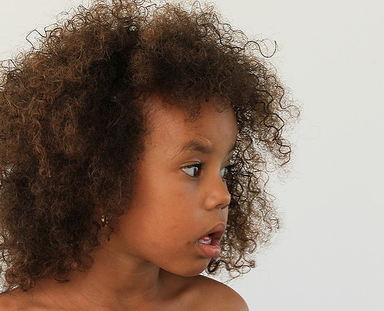 Little girl, daughter of a friend of mine