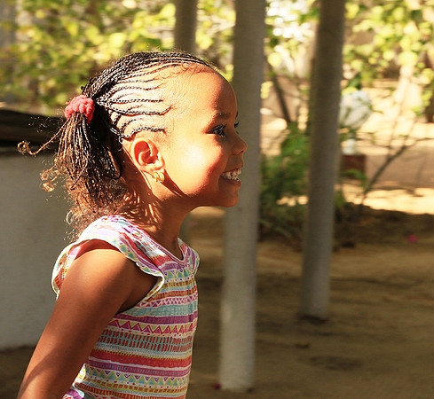 My friend's little daughter