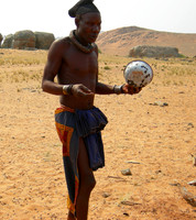 Himba settlement