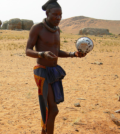 Himba settlement