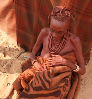 Himba settlement