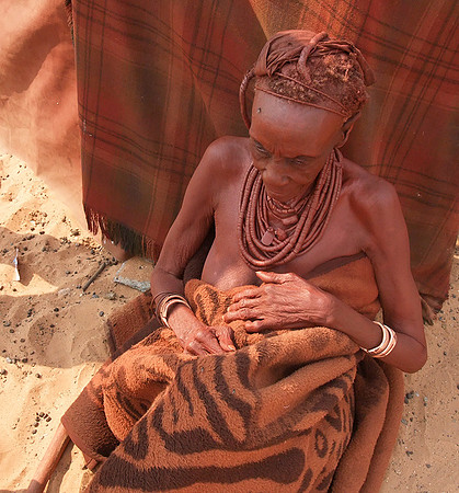 Himba settlement
