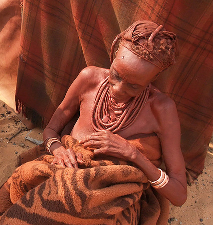 Himba settlement