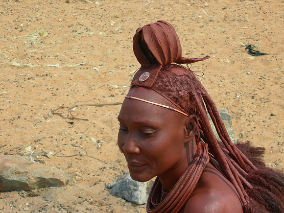 Everyday life in a Himba camp
