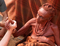 Himba settlement