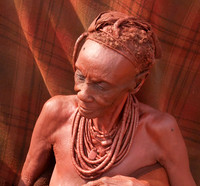 Himba settlement
